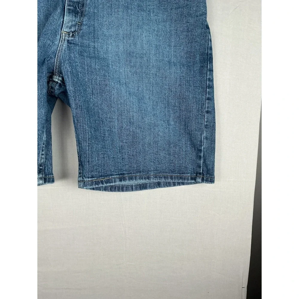 Lee Y2K Denim Shorts Mens 38 Blue Regular Fit Made In Mexico